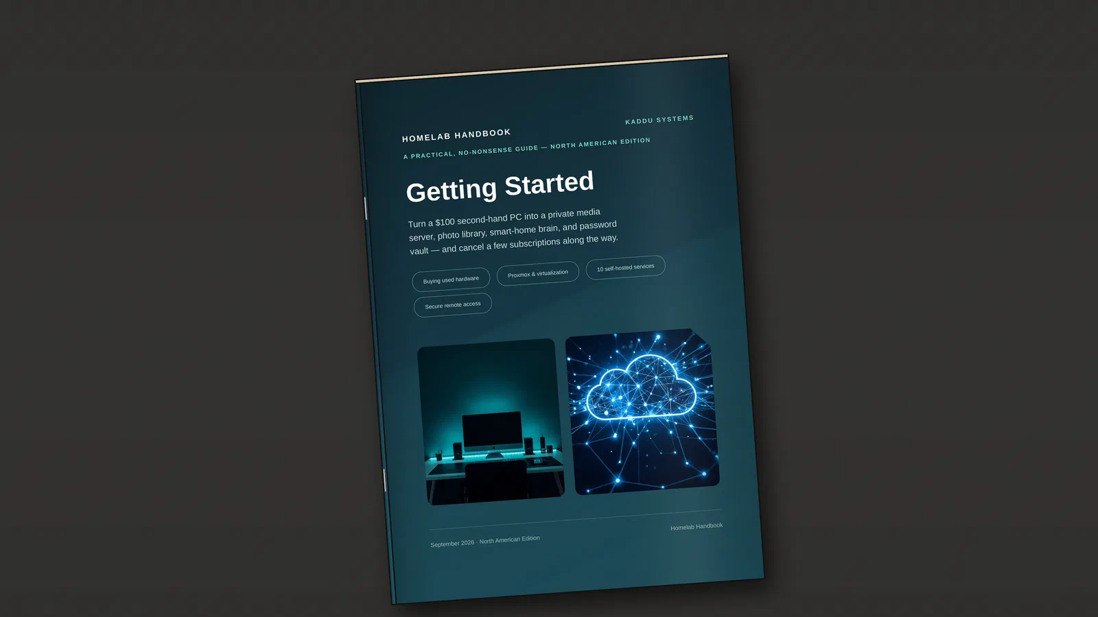 Homelab Handbook: Getting Started is now available